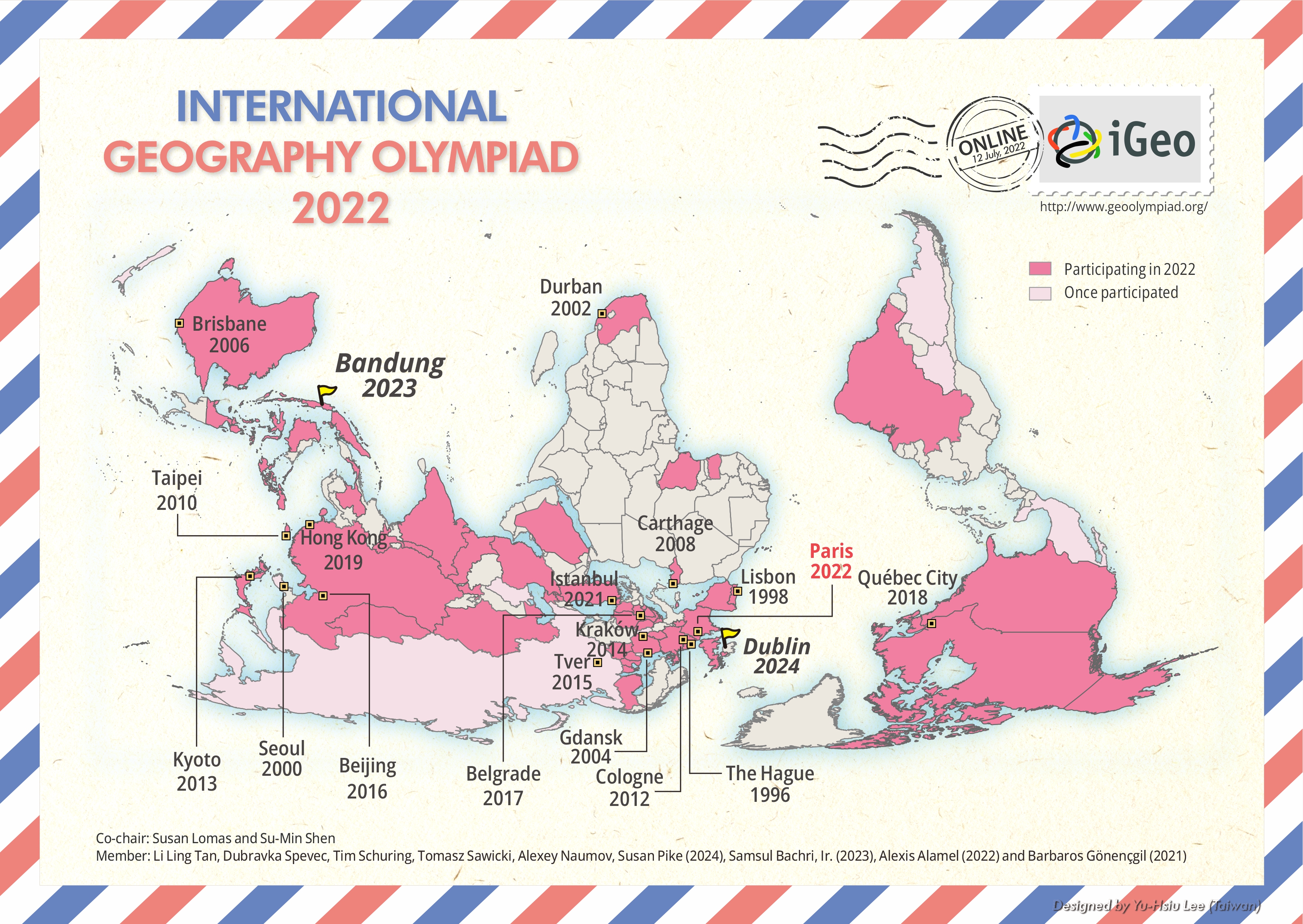 IGEO postcard